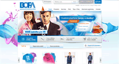 Desktop Screenshot of bofa.cz